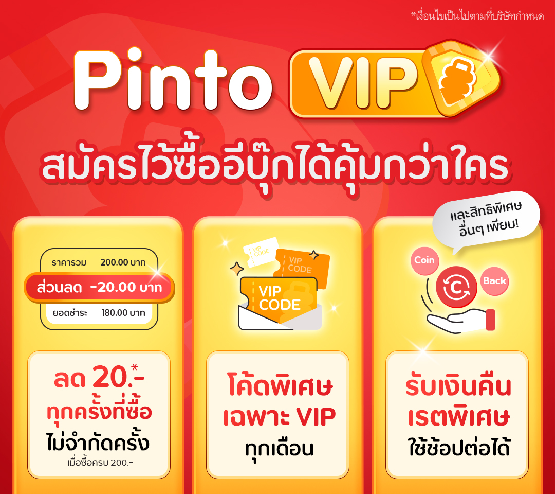 Pinto VIP banner